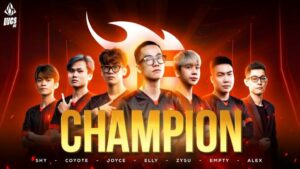 Official WCS Vietnam championship banner of Team Flash