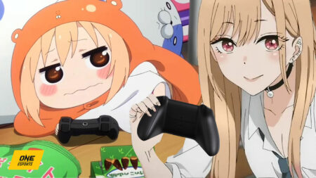 Anime gamer girls Umaru and Marin Kitagawa