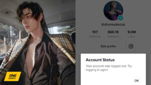 Shunsuke's TikTok account gets banned