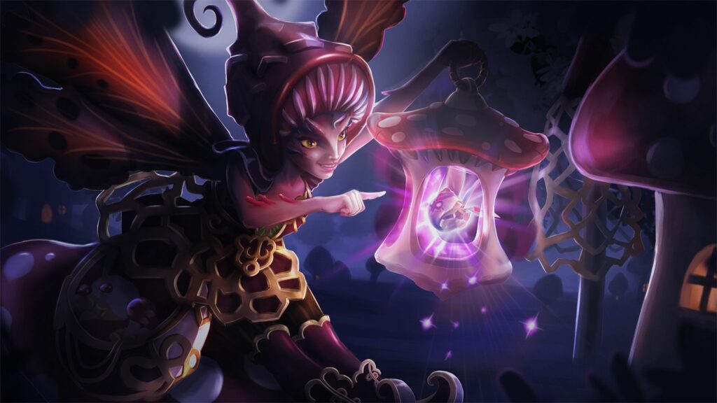 Dota 2 Dark Willow Travesuras de las hadas Pantalla de carga