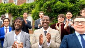 Anime fan recreates the ending of Neon Genesis Evangelion at his own  wedding