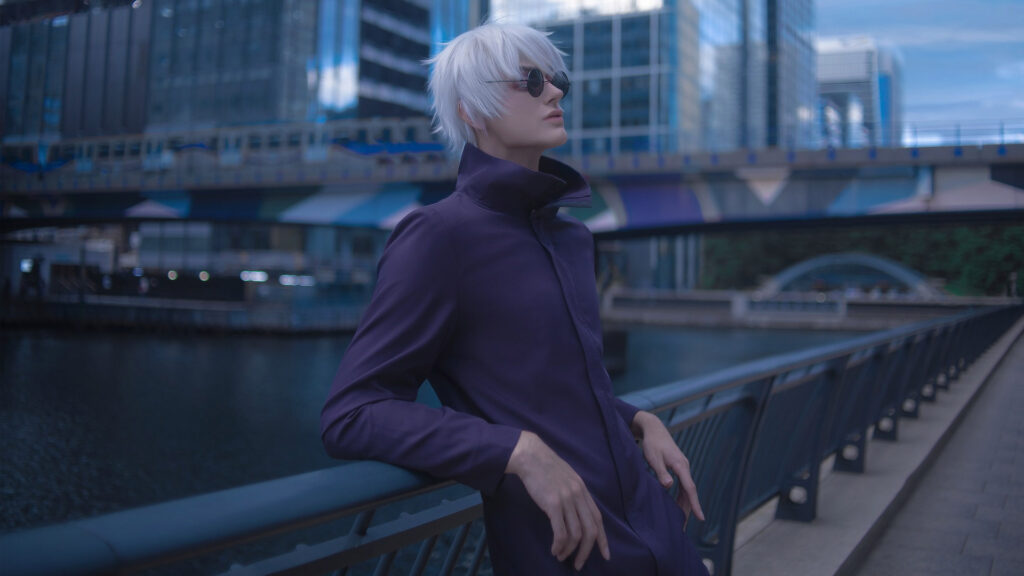 Shunsuke's Gojo cosplay makes the character look very badass | ONE Esports