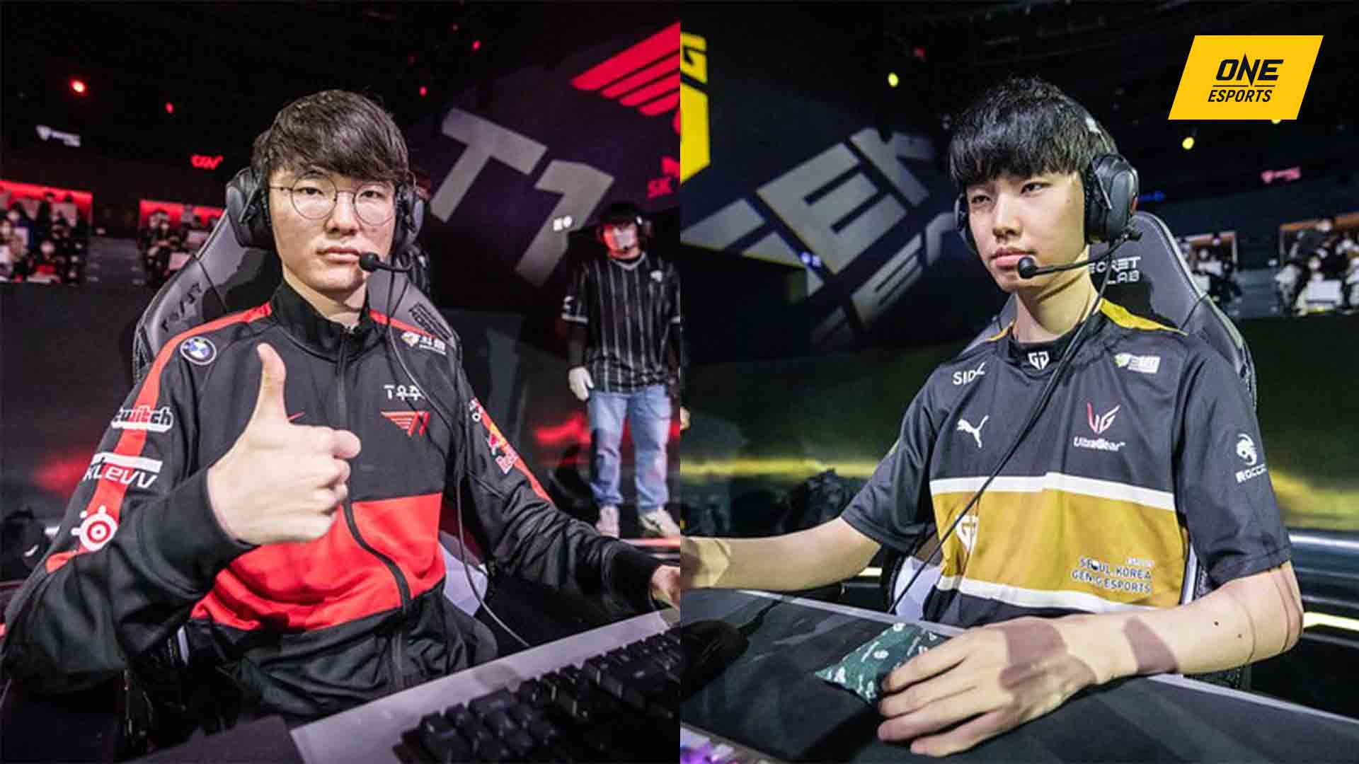 Idade de Chovy e Faker #worlds #lck #leagueoflegends 