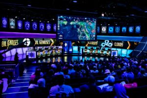 The LCS Arena in LCS Spring Split 2022