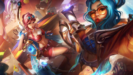 Ocean Song skins Ashe and Zeri