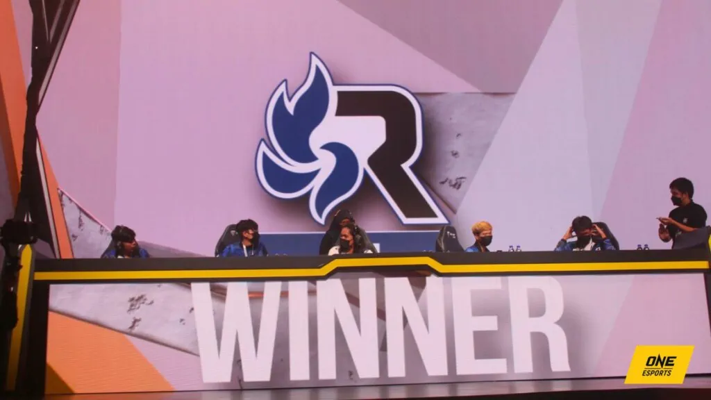 Why RSG PH Demonkite keeps flashing his killer smile during the MSC 2022 playoffs Mobile Legends: Bang Bang RSG PH winning moment at MSC 2022