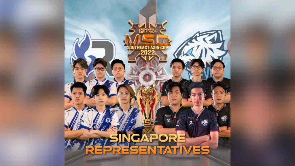 MSC 2022 roster for EVOS SG and RSG SG