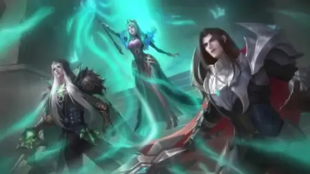 Rise of the Necrokeep update featuring Leomord, Vexana, and Faramis