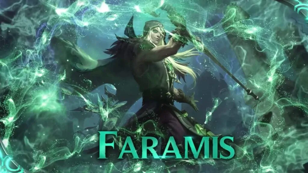 Nueva ilustración de Faramis en el parche 1.6.94 de Mobile Legends