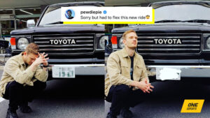 PewDiePie's new car, a custom Toyota 100, from Renoca by FLEX