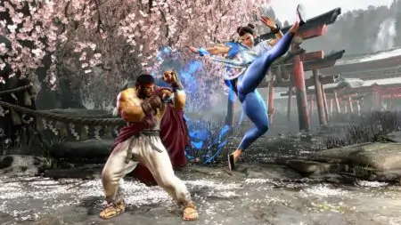 Street Fighter 6 Chun-Li versus Ryu
