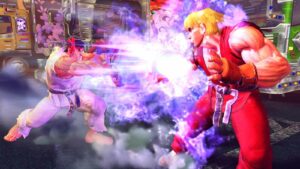 Street Fighter IV Ryu versus Ken