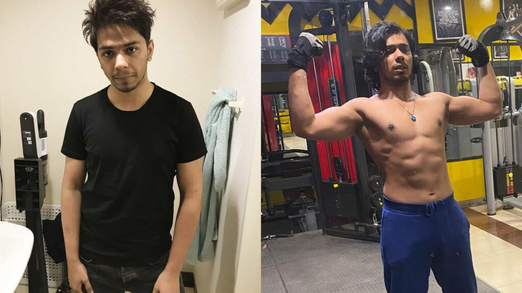 Arslan Ash's body transformation