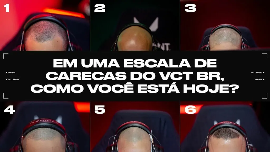 Brazilian team Los Grandes shaves their heads before playing LOUD