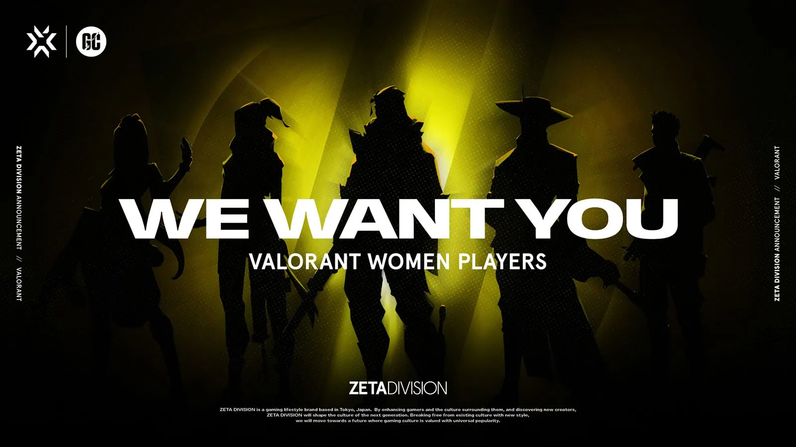 Zeta Division is recruiting for its new Valorant Game Changers team