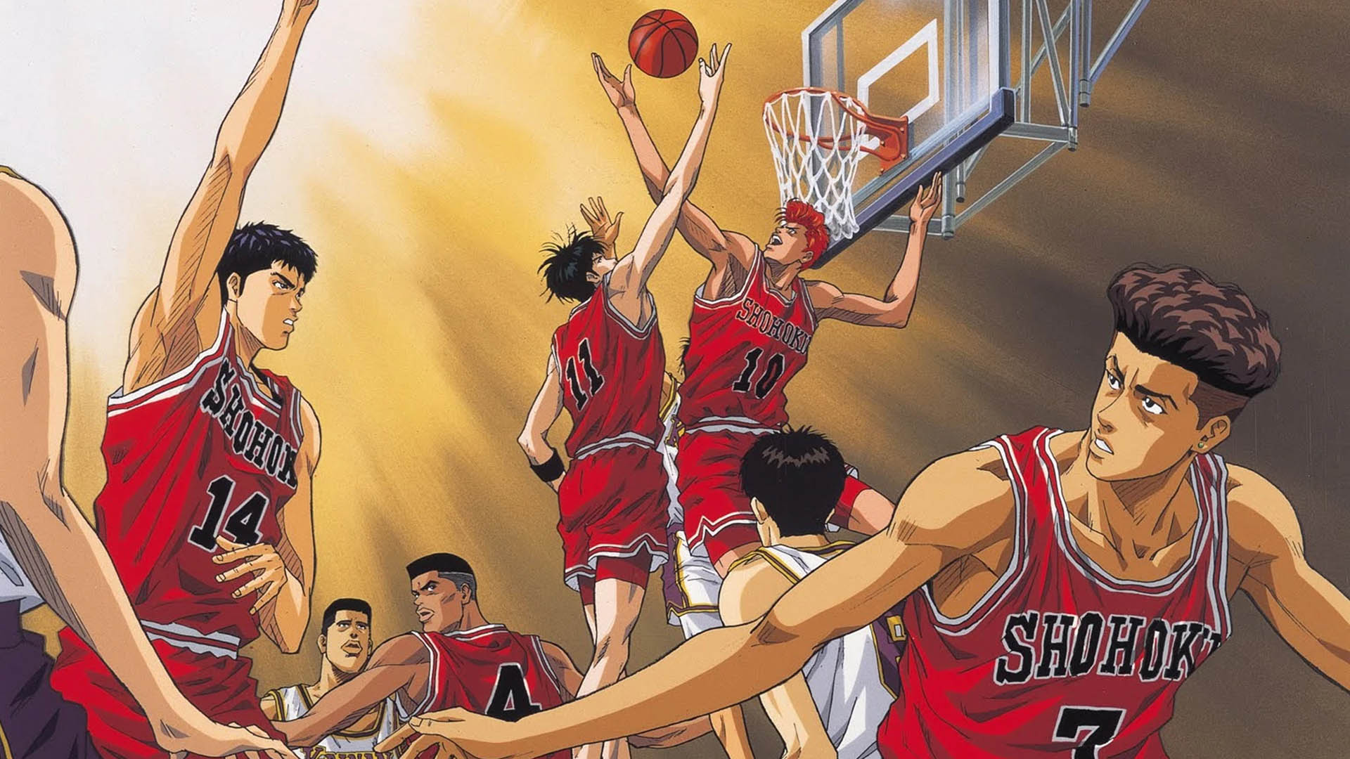 Where did Slam Dunk end in the manga and anime?