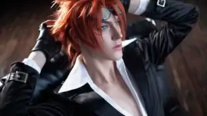 Shunsuke's cosplay of Reno from Final Fantasy 7