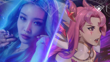 ChungHa and League of Legends collab featuring Star Guardian Kai'Sa