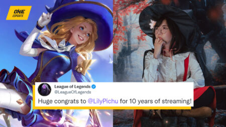 LilyPichu celebrates 10 years on Twitch, gets a special greeting from Riot Games