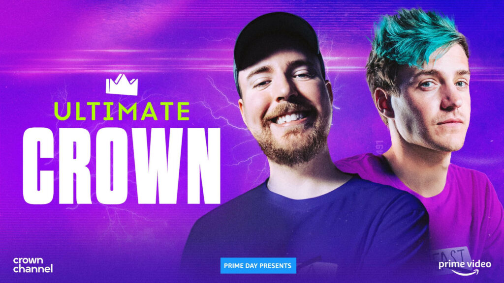 Tune in as MrBeast and Ninja Battle for the Ultimate Crown in July