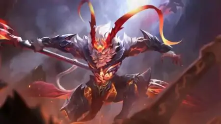 Mobile Legends: Bang Bang Sun's Collector skin, Wicked Flames Sun