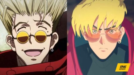 The two faces of Vash the Stampede