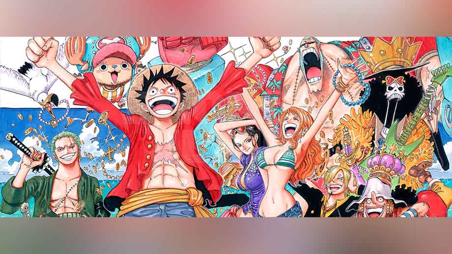 Arte oficial de One Piece para las mejores referencias al anime en la música rap