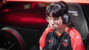 T1 Oner during Week 8 of 2022 LCK Summer Split