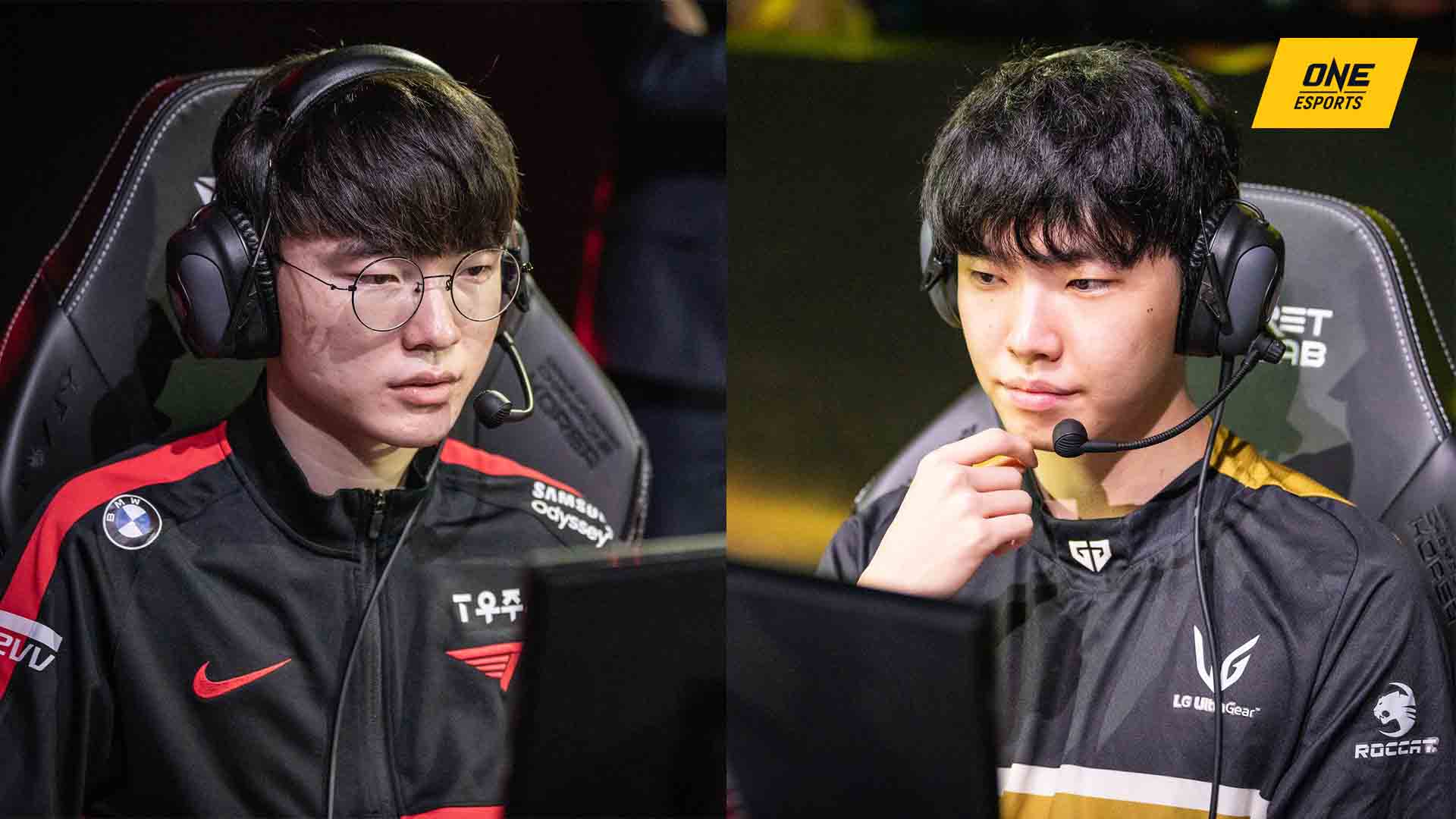 Idade de Chovy e Faker #worlds #lck #leagueoflegends 