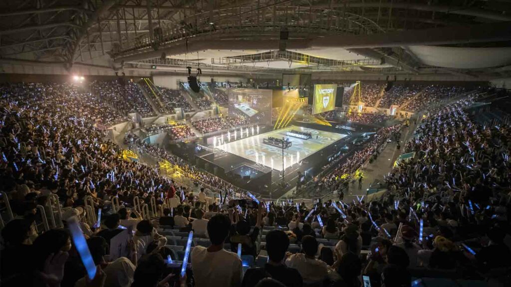 LCK Summer 2022 finals at the Gangneung Ice Arena
