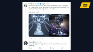 Worlds 2022 trophy gets mixed reactions from LoL community