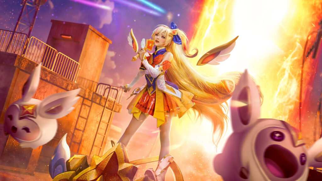 Star Guardian Seraphine cosplay or official splash art? | ONE Esports