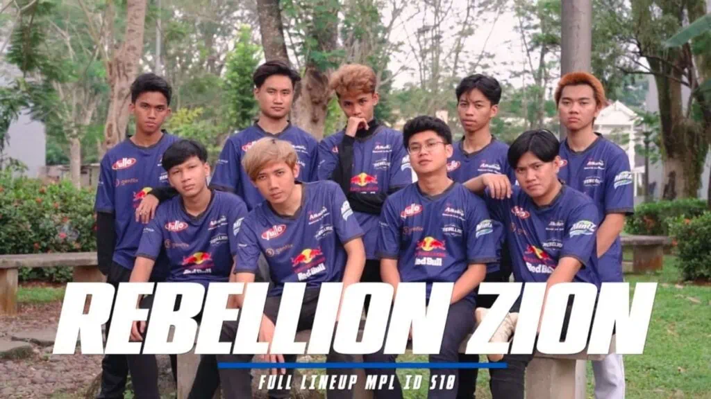 Lista completa de MPL ID Temporada 10 Rebellion Zion
