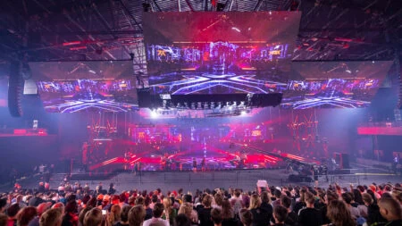Masters Copenhagen 2022 live audience stage