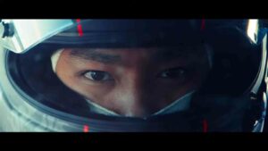 Screenshot of Alive Drift movie trailer featuring Koichi Oba