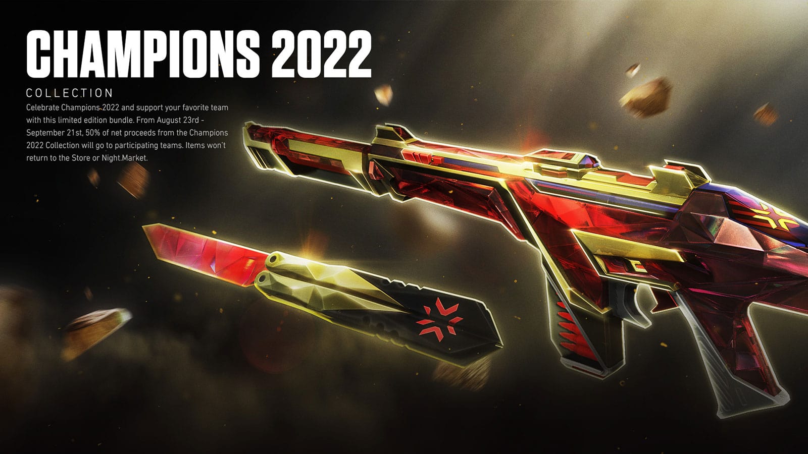 Riot reveals epic new Valorant Champions 2022 skin bundle | ONE Esports