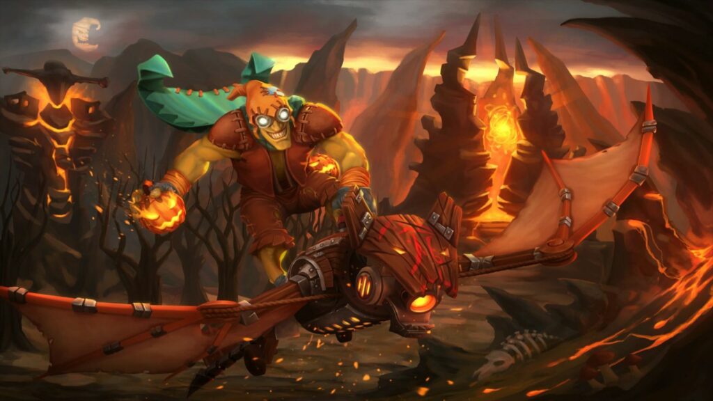 Bombardero Burning Jack de Dota 2 Batrider