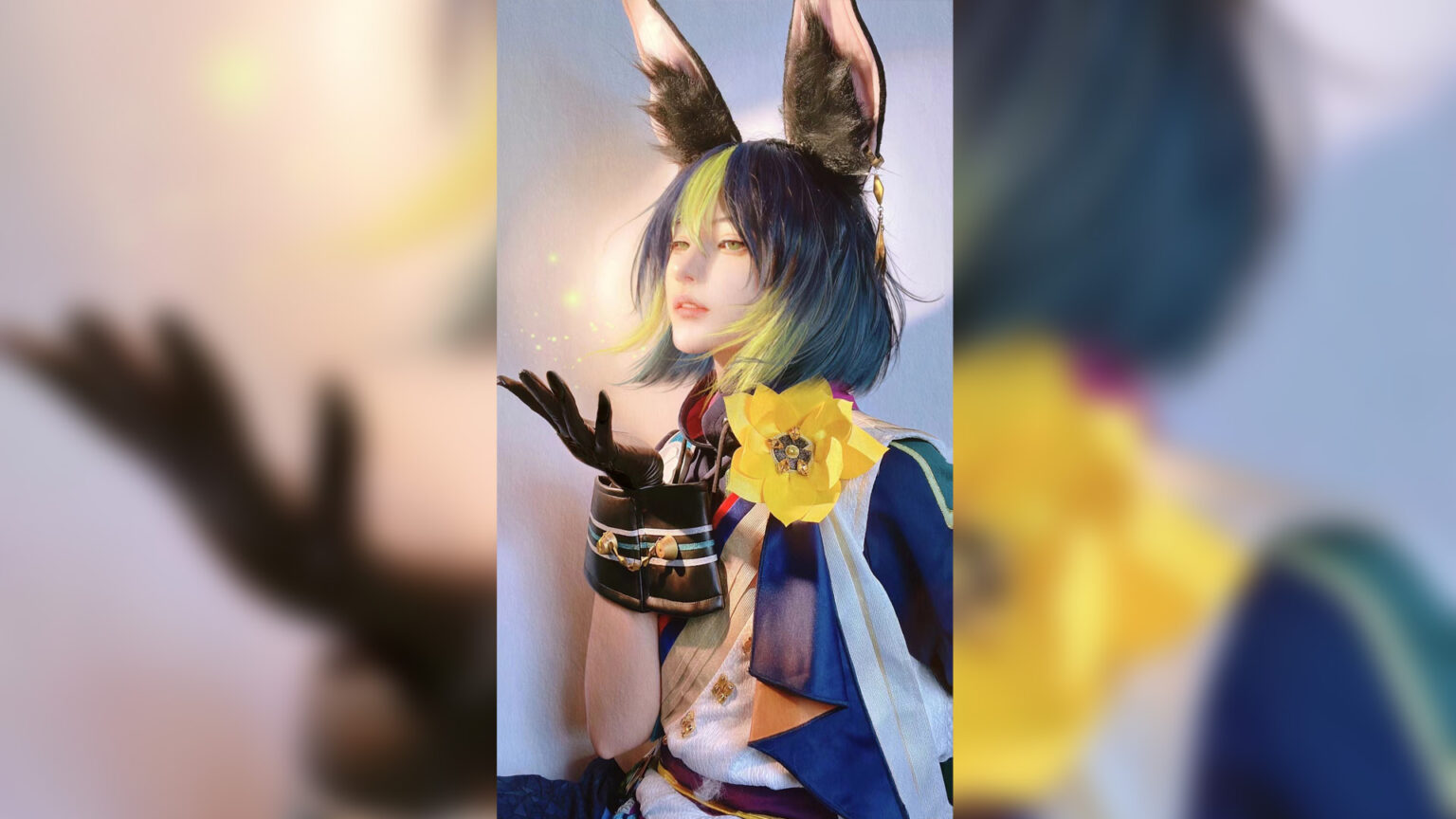 Beautiful Tighnari cosplay blooms like a rose in the desert | ONE Esports