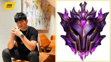 Jay Chou and Masters ranked emblem in Wild Rift