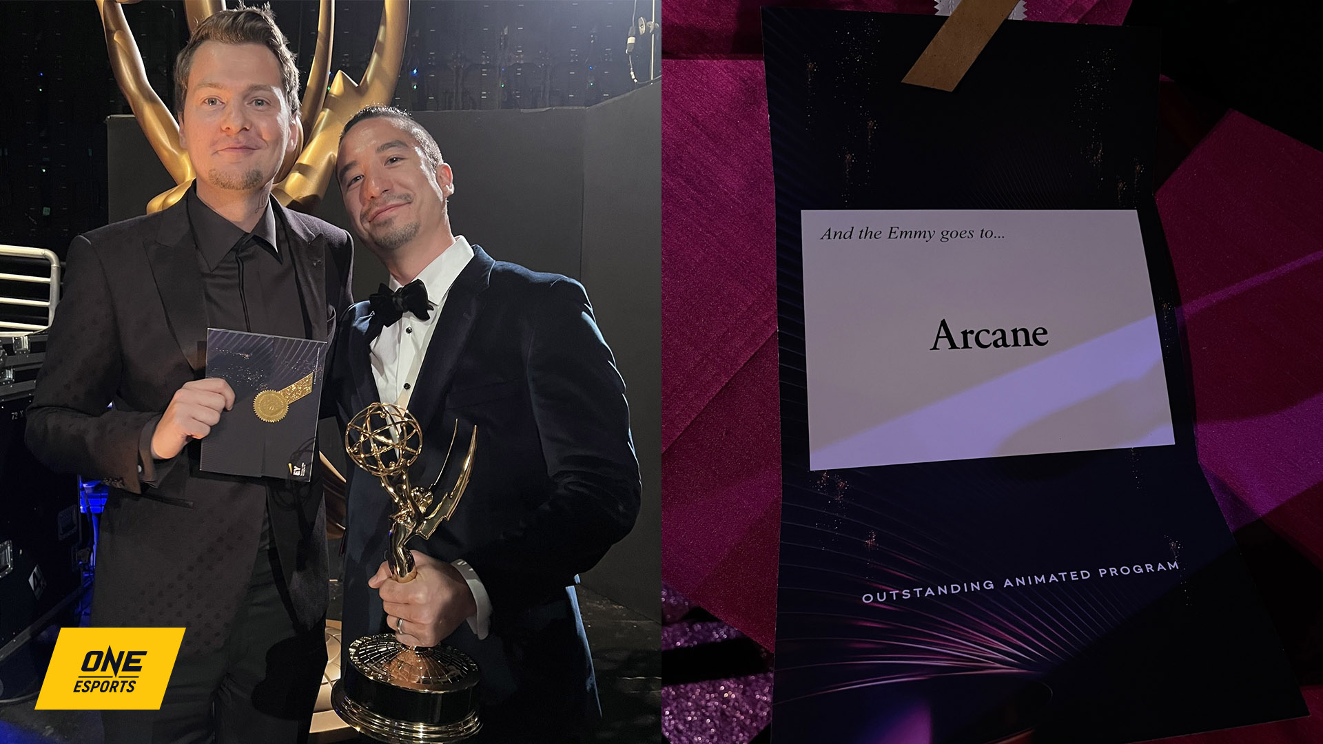 Arcane wins Outstanding Animated Program at The Emmys 2022 ONE Esports