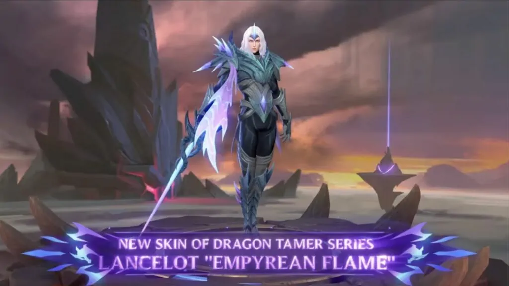 Modelo de personaje Empyrean Flame Lancelot