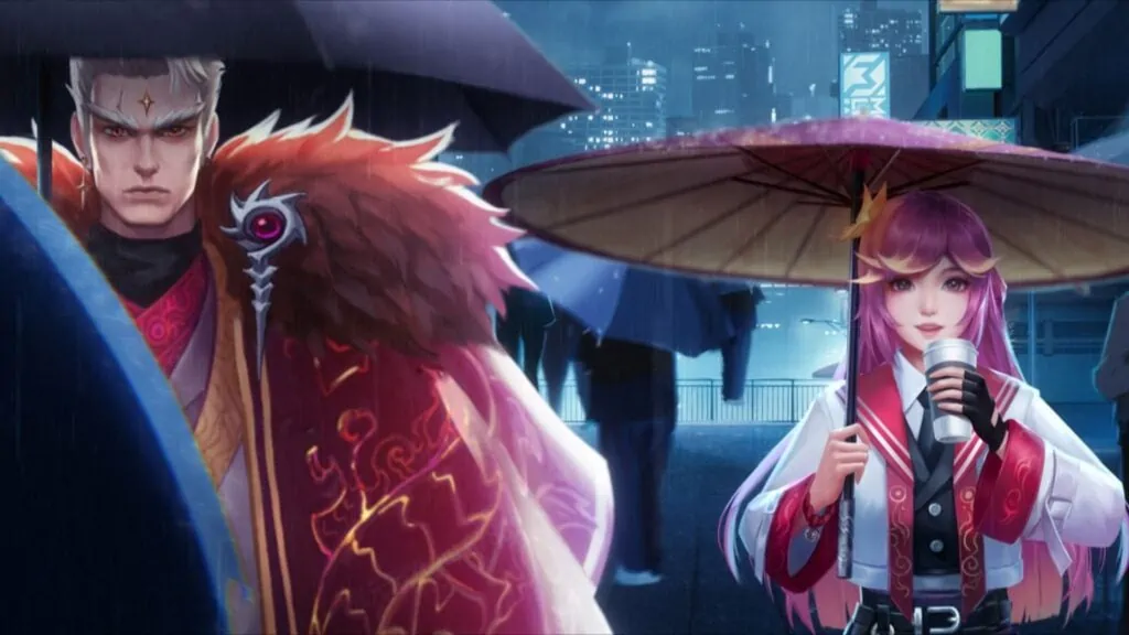 Mobile Legends: Bang Bang Exorcist Kagura y Yu Zhong