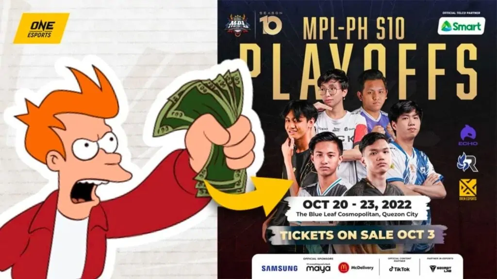 Where to buy tickets to watch the MPL PH Season 10 playoffs live