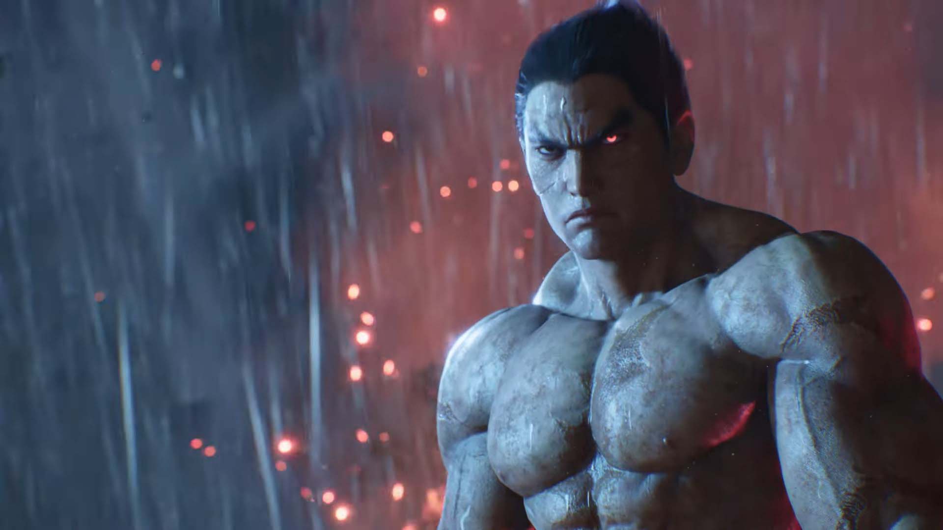 Kazuya in the Tekken 8 trailer