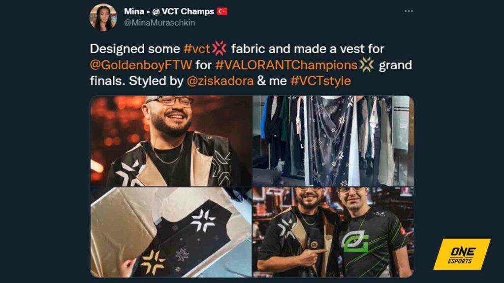 VCT clothing collection used during Valorant Champions 2022
