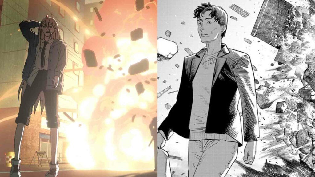 Watch: 'Chainsaw Man' opening sequences side by side with the movie scenes  they reference