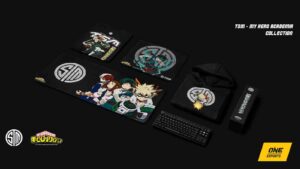 TSM x My Hero Academia merchandise collaboration in ONE Esports featured image