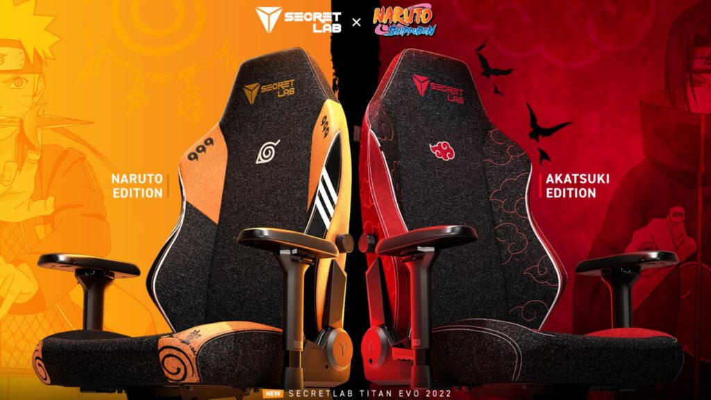 The Secretlab Naruto gaming chair was made for true fans