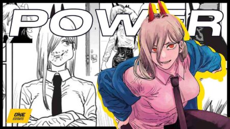 Collage of Power from Chainsaw Man