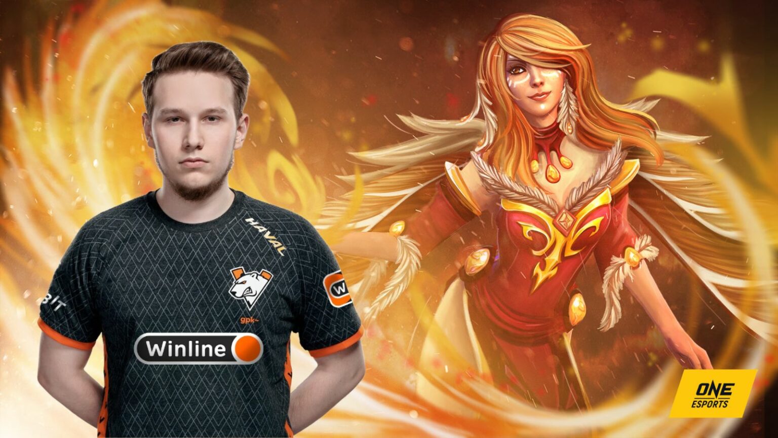 Gpk's Lina is pure magic in crucial VP win at TI11 LCQ | ONE Esports